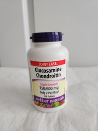 Webber Naturals Glucosamine Chondroitin, Triple Strength, 150pcs