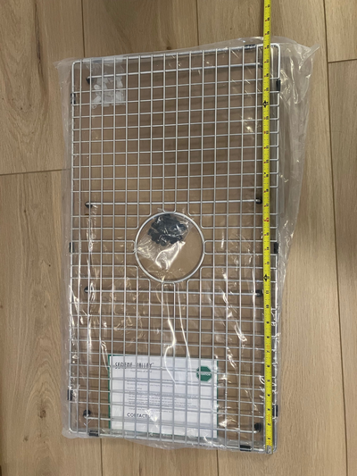 Stainless Steel Bottom Grid Protector for Centre drain Sink, View more
