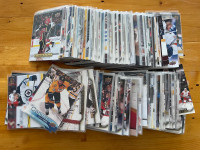 Large lot of UD Canvas hockey cards