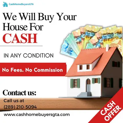 Get a hassle-free no-obligation cash offer within 24 hours when you call or text (289) 210-5094 anyt...