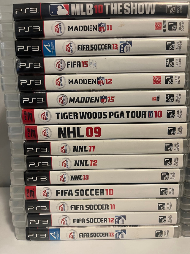 Ps3 games for sale.  5-10 in Sony Playstation 3 in Mississauga / Peel Region
