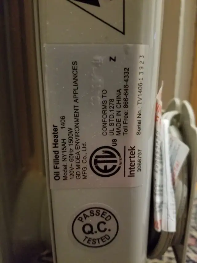 Oil filled heater63738400235265122