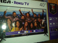 **NEW**RCA 40" LED HD TV With Roku TV Built-In (RTR4061)
