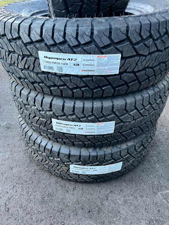 LT265/70/18 Hankook Dynapro AT2 Brand new set of 4 in Tires & Rims in Markham / York Region - Image 3