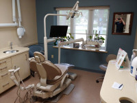 Adec 511 Dental Chair Refurbished Equipment monitor