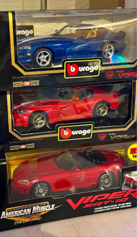 1/18 Scale Dodge Vipers $50 each