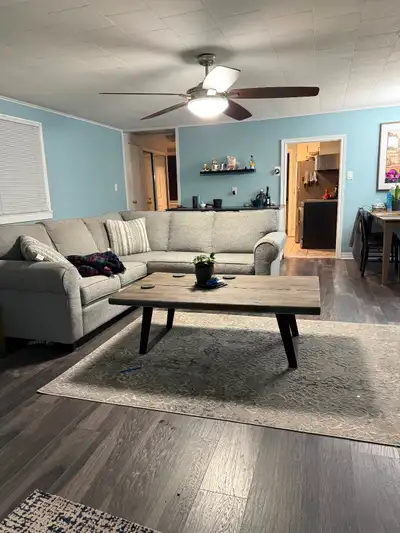 Last months rent not required upfront. Very rare private one bedroom home for rent. Located on a qui...