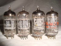 VINTAGE 1960's 12AX7 - ECC83 TUBES