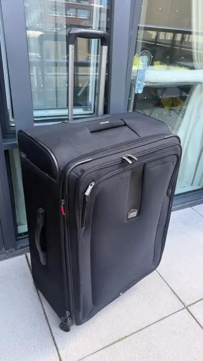 Large Softside Luggage, 8-Wheel, Black, View more