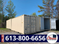 OTTAWA SHIPPING CONTAINERS - 20' High Cube Seacan