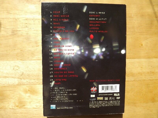 FS: "A Night In The Life Of Matchbox Twenty: SHOW" LIVE 2-DVD Se in CDs, DVDs & Blu-ray in London - Image 2