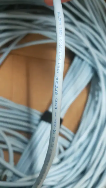 Belden Cat6 Gigaflex Patch Cables - 7ft63235120451073122