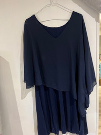 Blue Casual Dress
