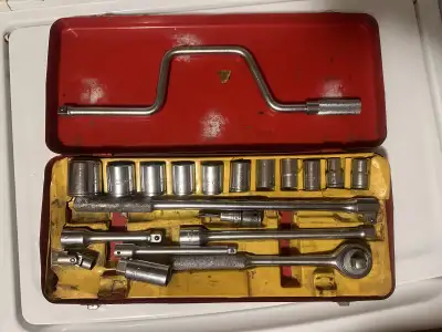 Vintage 1/2 inch Socket Set, View more