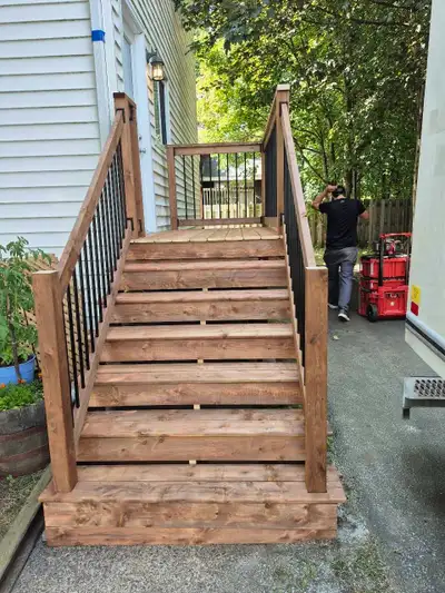 Looking for a part time person to help with deck building. Approx 20 hours per week. Some experience...