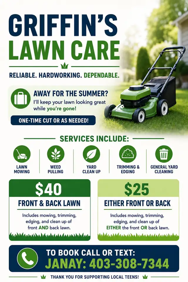 Summer Lawn Mowing