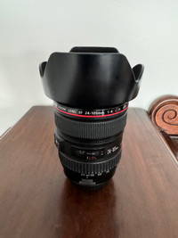 Canon  EF- L 24-105 f4.0 IS lens