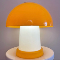 Yellow Mushroom Lamp