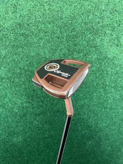 Right Handed Taylormade Mini Spider Putter KBS Shaft Super Stroke Grip Open to trades