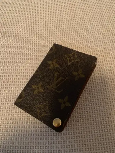 Authentic Louis Vuitton Monogram Pression Cards Case! $OLD, View more