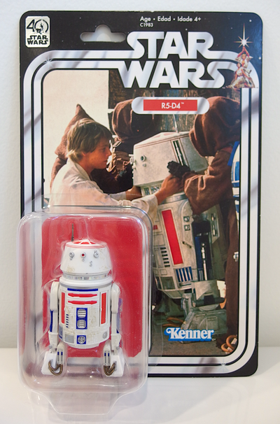 STAR WARS 40th ANNIVERSARY R5-D4 6” EXCLUSIVE ACTION FIGURE, View more