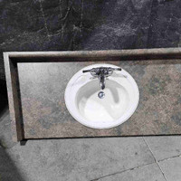 Vanity top with sink