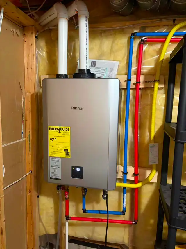 Rinnai Tankless Water Heater (with installation) in Heating, Ventilation & Air Conditioning in Ottawa - Image 4