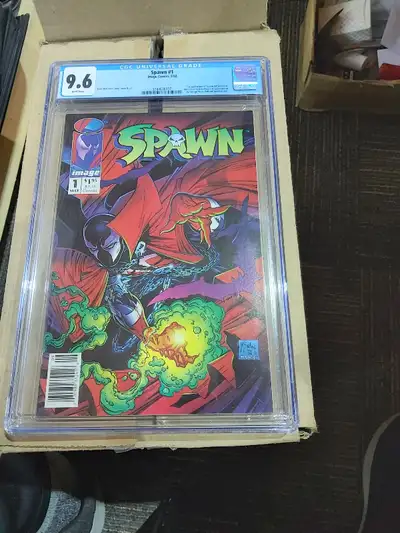 Spawn #1 CGC 9.6 NewsStand, View more
