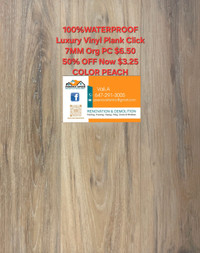Luxury Vinyl Plank 7MM//8MM 