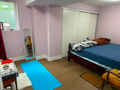 Sharing room for rent available starting August 1 2026. This room is in Brampton Airport rd and Coun...