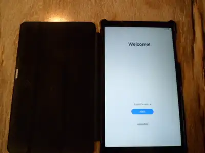 Samsung Tab A7 Lite with Case, View more
