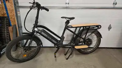 Electric bike in great condition, only used for 2 summers (76 km on it). Heavy Duty Rear Rack & Fend...