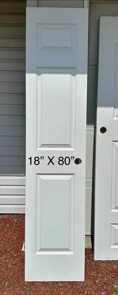 Various interior doors - 3 single + 2 bifold doors, View more