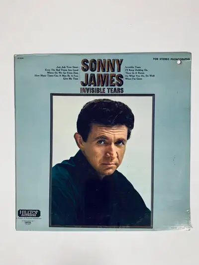 Sonny James - Invisible Tears (Vinyl LP / Sealed), View more