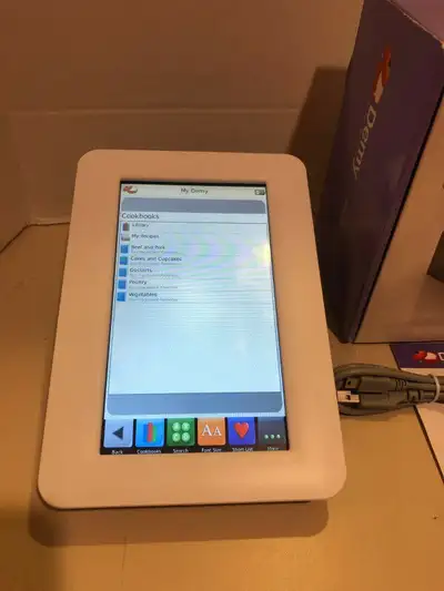 Demy by Key Ingredient Touchscreen Digital Recipe Reader Kitchen, View more