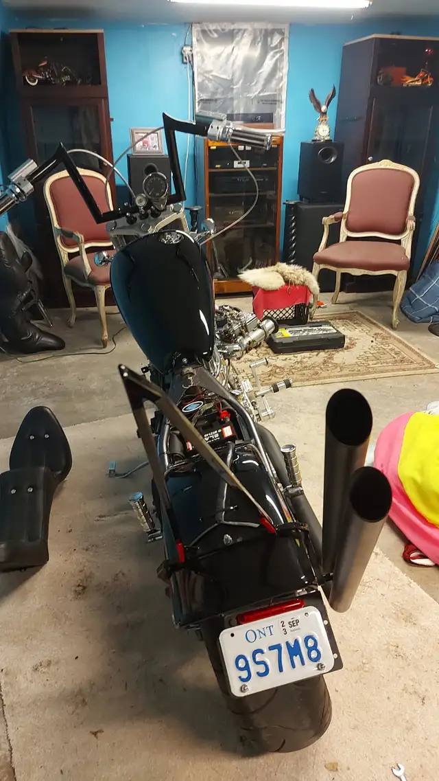 '64 Panhead Stroker for sale $14,999 or Trike trade.. in Street, Cruisers & Choppers in Oshawa / Durham Region - Image 7