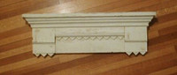 shelf - decorative door header from historical home