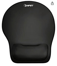 MW20-01 Ergonomic Cloth Mouse Pad with Wrist Rest Support, Comfo