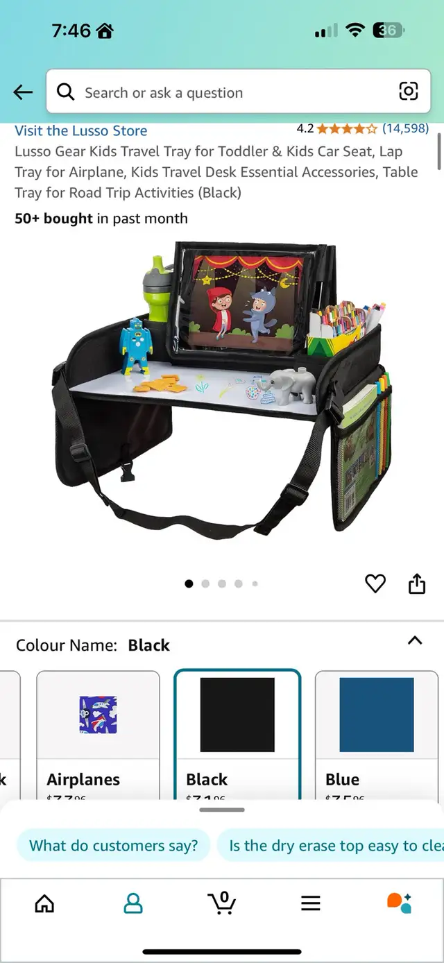 Kids Car Travel Tray in Strollers, Carriers & Car Seats in Hamilton - Image 2