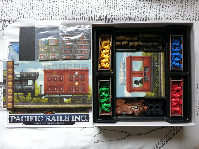 Jeu Pacific Rails Inc. game (KS deluxe) dans Jouets et jeux  à Laval/Rive Nord - Image 3