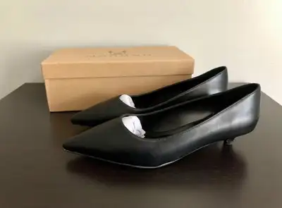 New Black Kitten Heels, View more