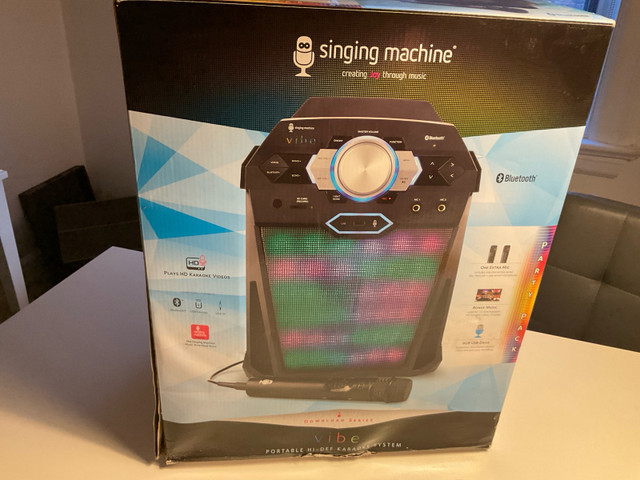 Singing Machine The Vibe | KARAOKE HOME DOWNLOAD SERIES in Other in City of Montréal
