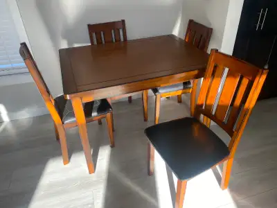 Kitchen table and Four Chairs, View more