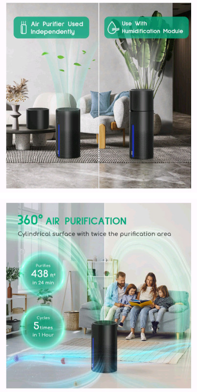 Air Purifier And Humidifier Combo in Heaters, Humidifiers & Dehumidifiers in Oakville / Halton Region - Image 3