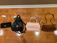 7 handbags (Kate Spade, Valentina Italy,  Emperia)