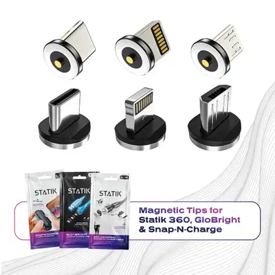 Magnetic Tips for STATIK cables, View more