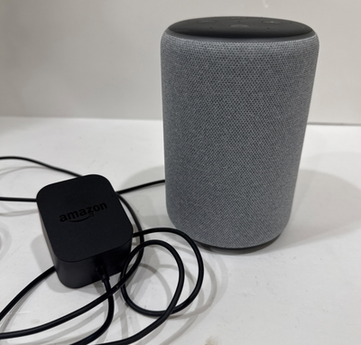 Amazon R9P2A5 Echo 3rd Gen. Smart Speaker - Heather Gray, View more