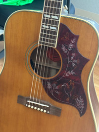 Inspired by Gibson Masterbilt Hummingbird - Aged Antique Natural