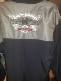 Harley Davidson Jacket Coat Reversible Rare Collectible Mens