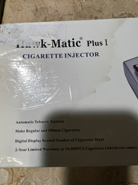 Hawk-Matic® Cigarette Injector for Tubes Size : King Size & 100m
